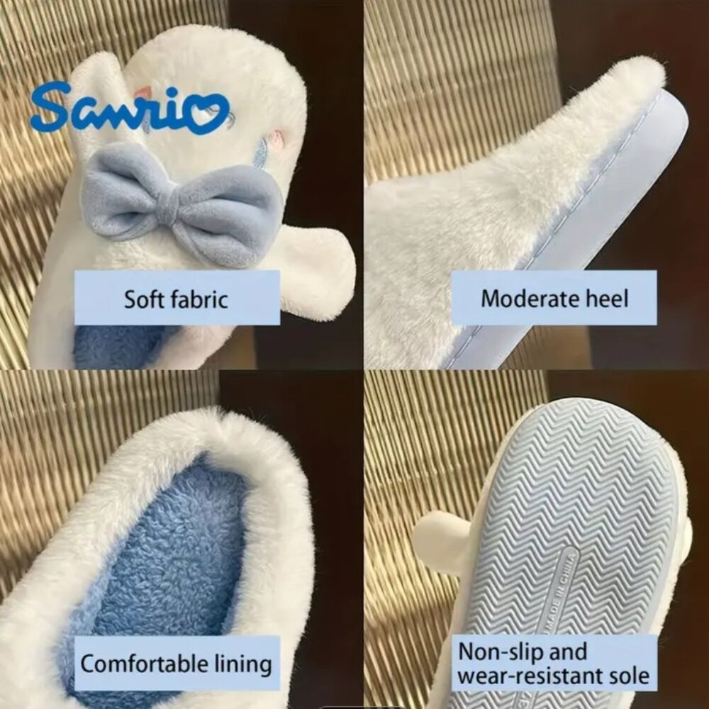 Cinnamonroll Plush Slippers ~Sanrio - Picture 7 of 7